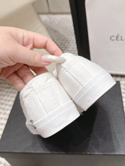 CHANEL 26S SNEAKERS IN WHITE CANVAS