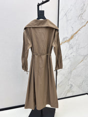 HERMES 26S LONG COAT DRESS 518