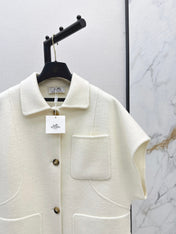 HERMES 25S PREMIUM REVERSIBLE KNIT VEST 278