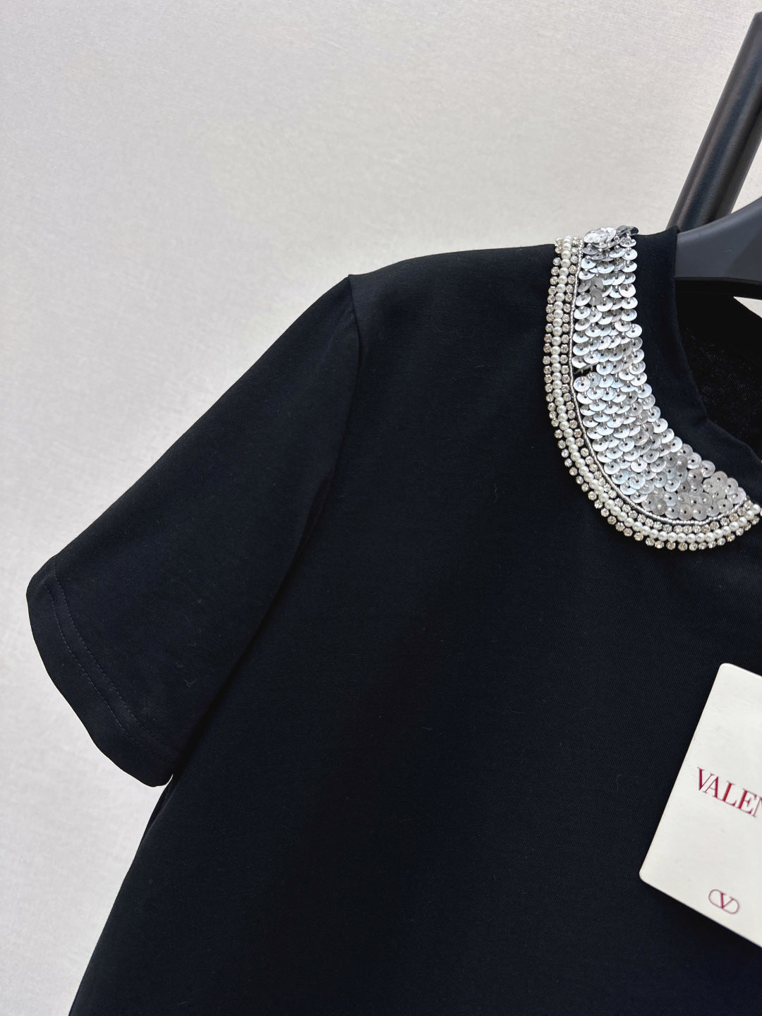 VALENTINO 26S PETER PAN COLLAR T-SHIRT STYLE 47