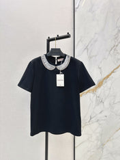 VALENTINO 26S PETER PAN COLLAR T-SHIRT STYLE 47