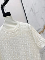 HERMES 26S SHORT SLEEVE SWEATER 544