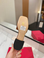 VALENTINO 26S SANDALS IN BROWN SMOOTH CALFSKIN WITH GOLD HARDWARE