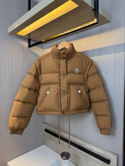 MONCLER 25S CONVERTIBLE JACKET IN BROWN 035