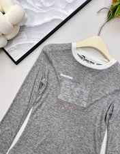 MIUMIU LONG-SLEEVE T-SHIRT STYLE 364