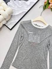 MIUMIU LONG-SLEEVE T-SHIRT STYLE 364