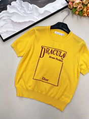 DIOR 26S SHORT-SLEEVE CREW NECK T-SHIRT 942