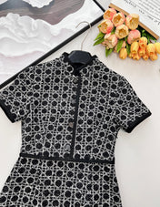DIOR 26S SHORT-SLEEVE DRESS 979