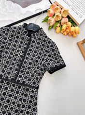 DIOR 26S SHORT-SLEEVE DRESS 979