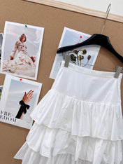 VALENTINO 26S TIERED MINI SKIRT 225