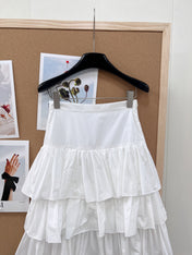 VALENTINO 26S TIERED MINI SKIRT 225