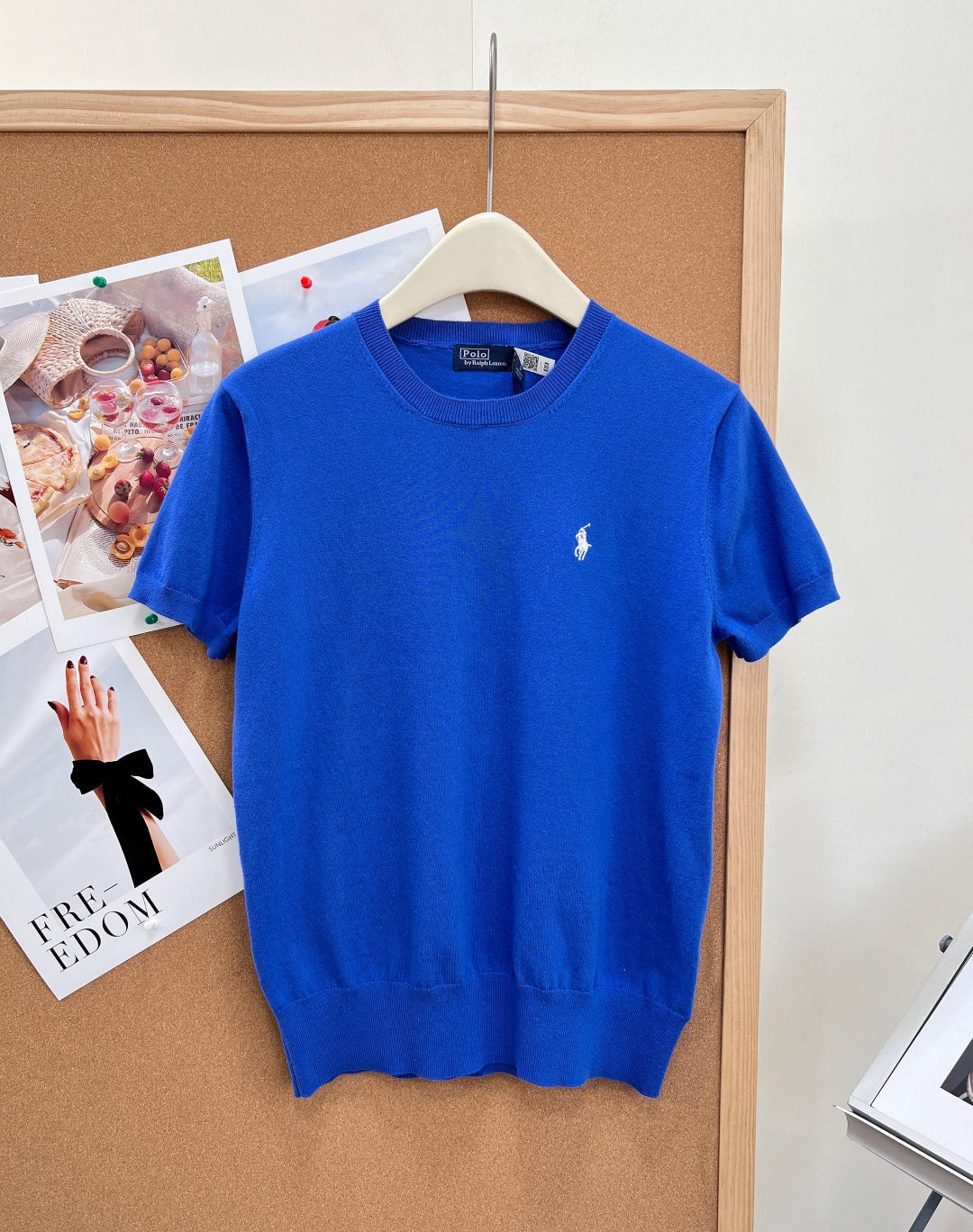 RALPH LAUREN 26S SHORT SLEEVE KNIT TOP 526
