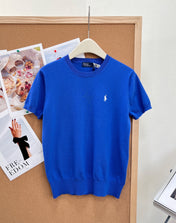 RALPH LAUREN 26S SHORT SLEEVE KNIT TOP 526