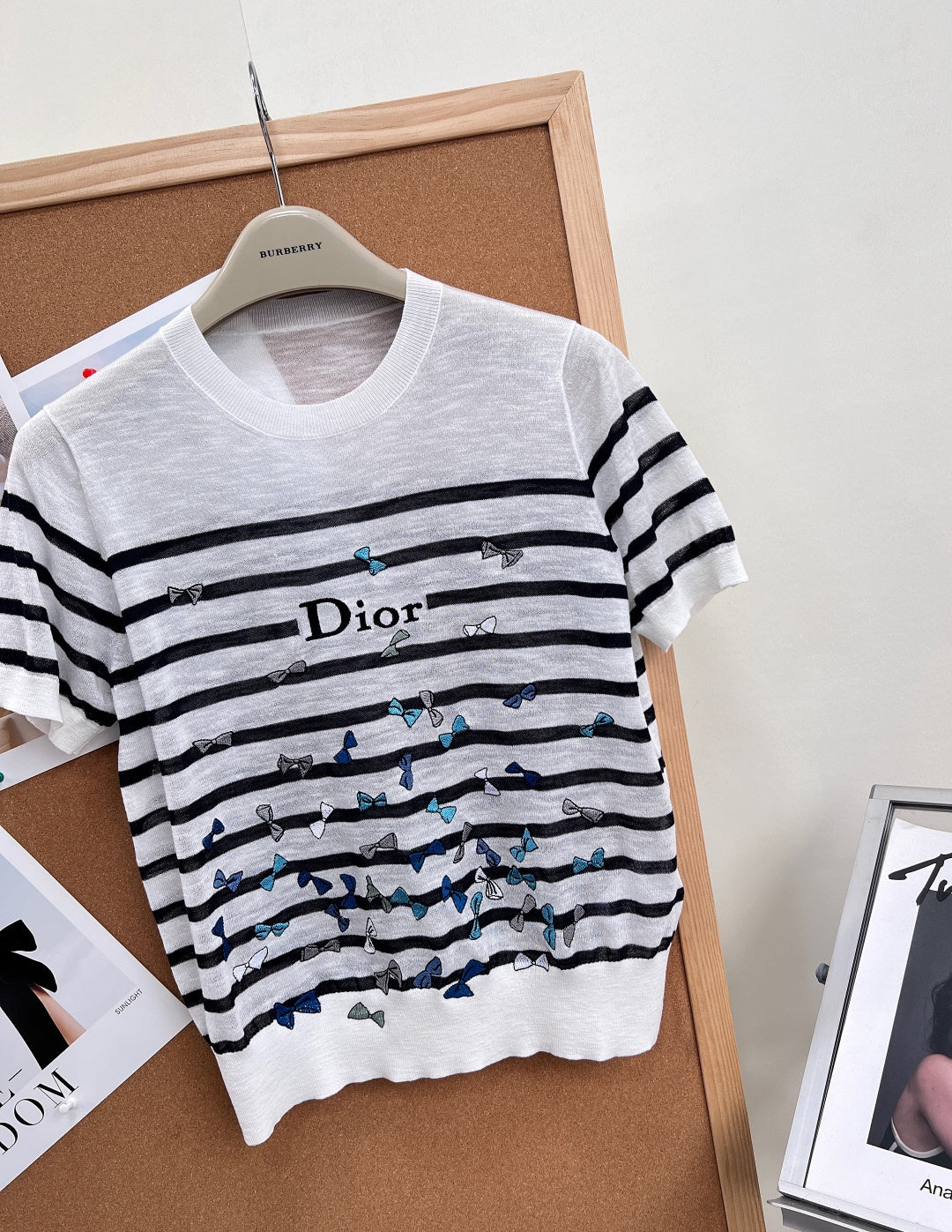 DIOR 26S SHORT-SLEEVED SWEATER 1269