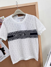 DIOR 26S SHORT-SLEEVED SWEATER 1245