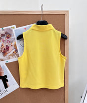 RALPH LAUREN 26S SLEEVELESS POLO TOP 445