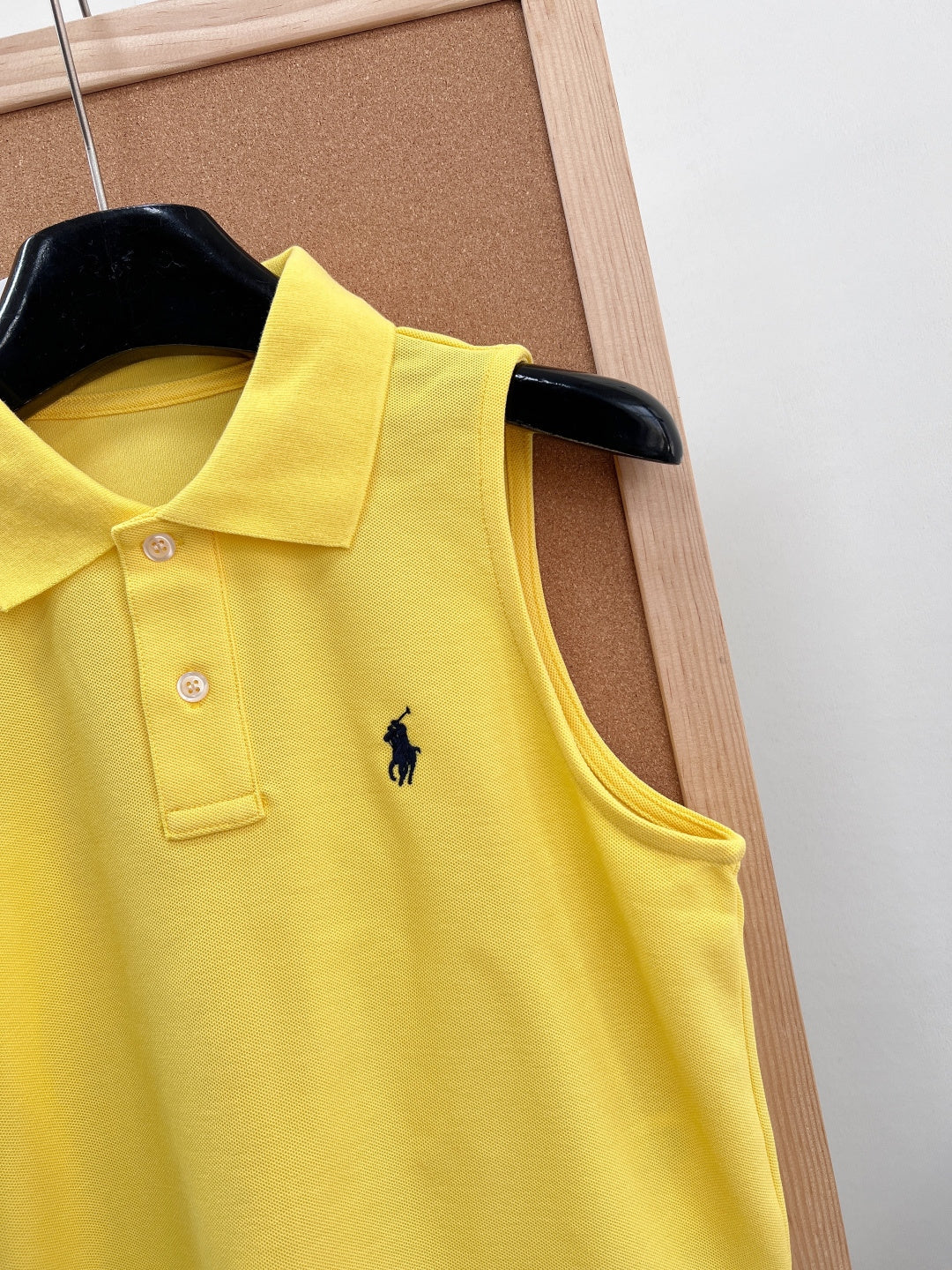 RALPH LAUREN 26S SLEEVELESS POLO TOP 445