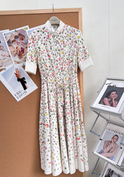 DIOR 26S LONG STAND-COLLAR SHIRT DRESS 1405