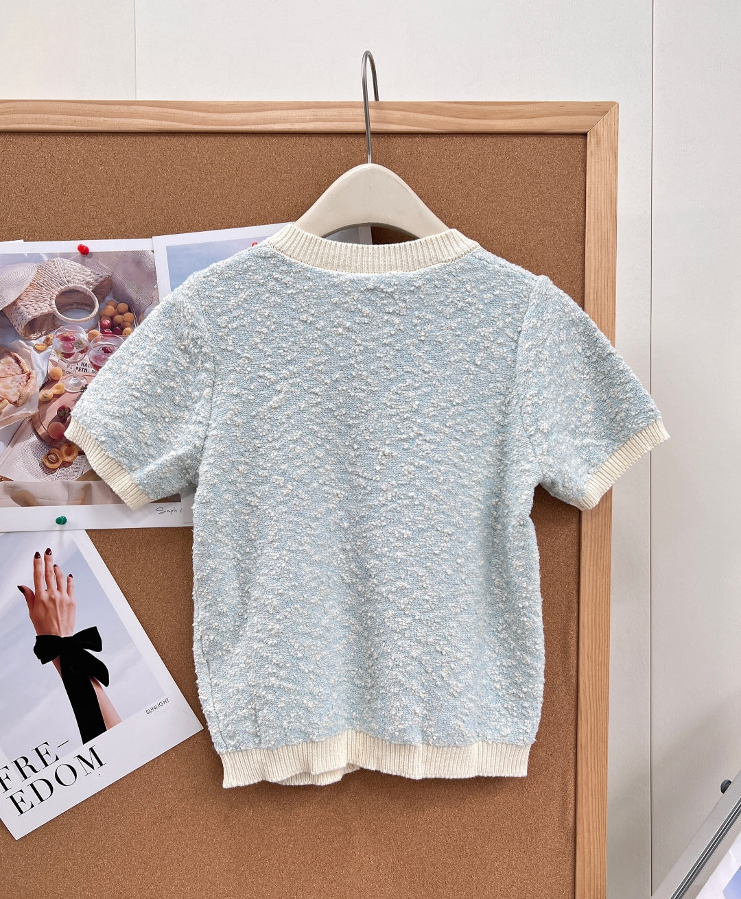 CHANEL 26S SHORT-SLEEVE KNIT POLO 1310