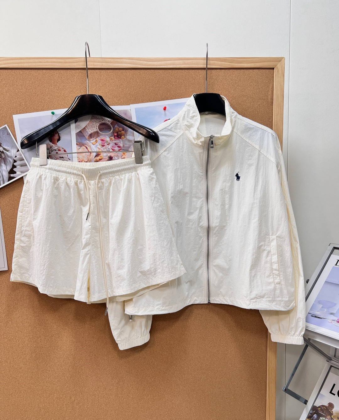 RALPH LAUREN 26S JACKET AND SHORTS SET 305
