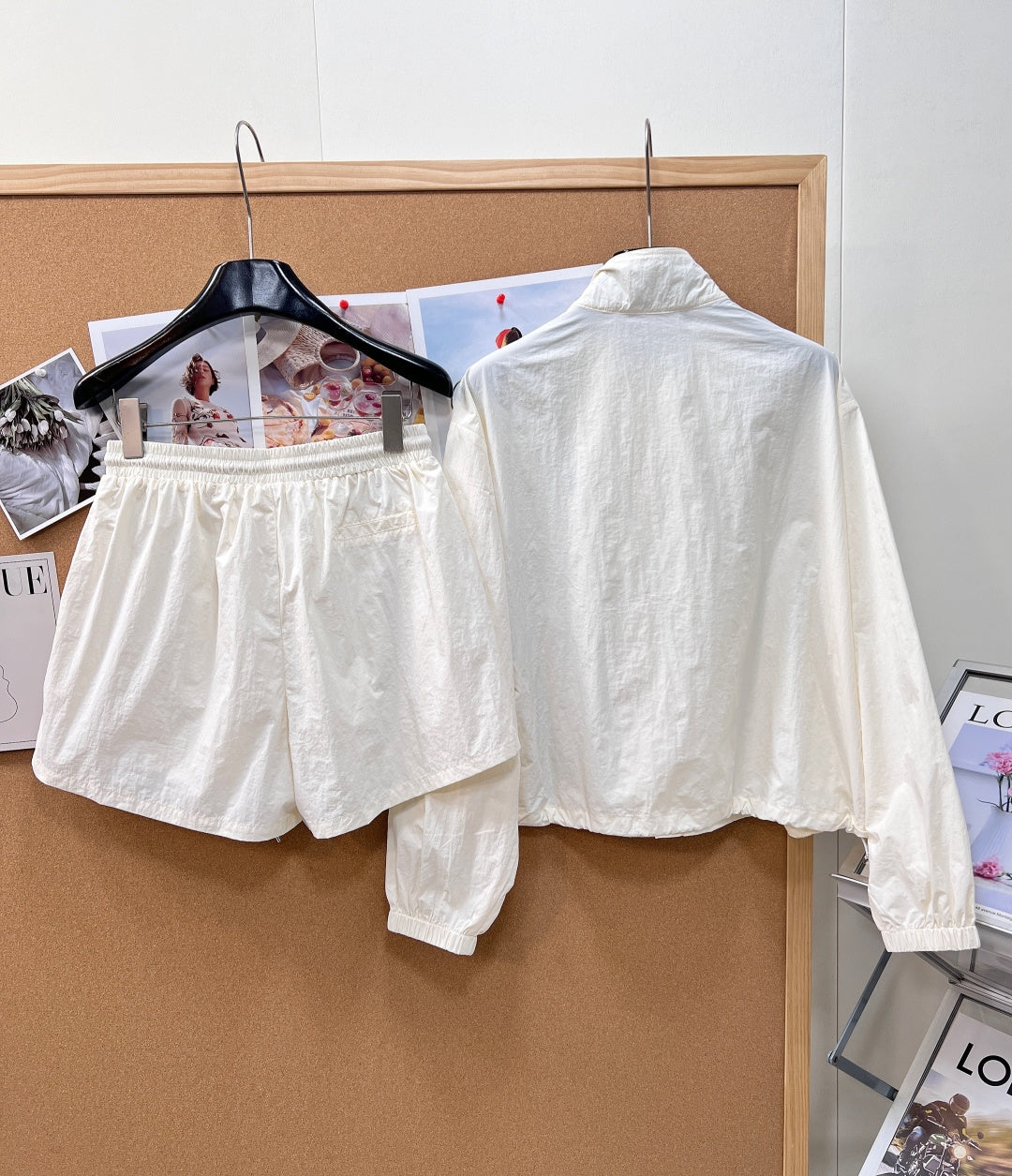 RALPH LAUREN 26S JACKET AND SHORTS SET 305