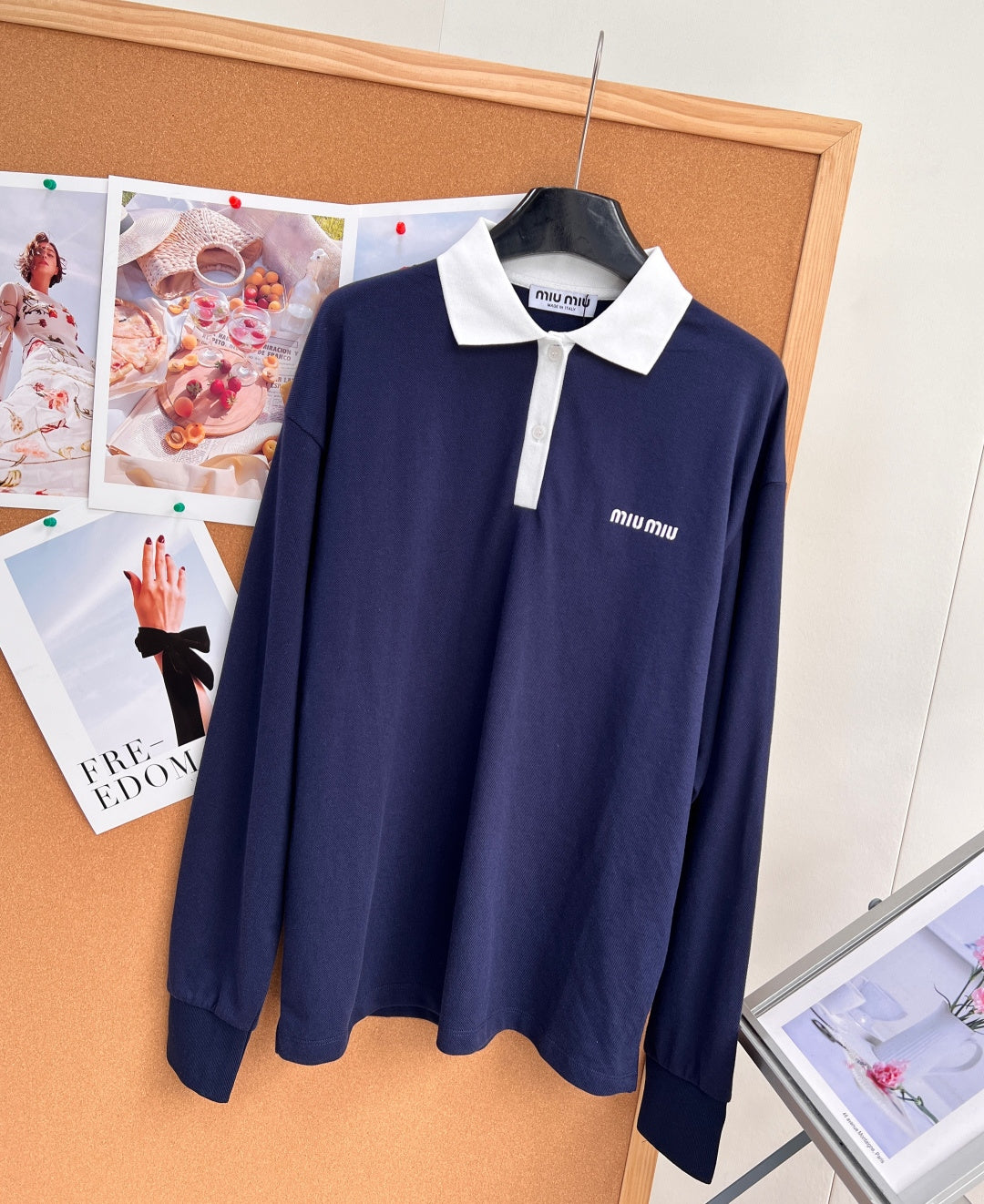 MIUMIU 26S POLO SHIRT 1372