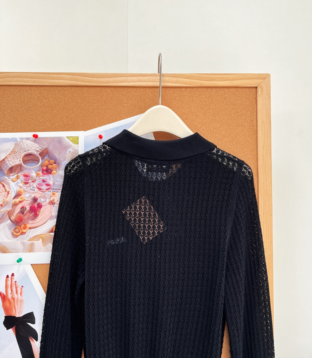MIUMIU 26S LONG-SLEEVE POLO SHIRT 1254
