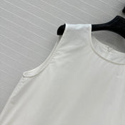 VALENTINO WHITE SLEEVELESS MINI DRESS 276151
