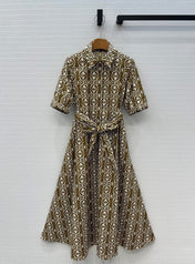 MAX MARA SHORT SLEEVE DRESS 268253