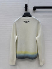 DIOR CASHMERE SWEATER WITH FLORAL EMBROIDERY 276200