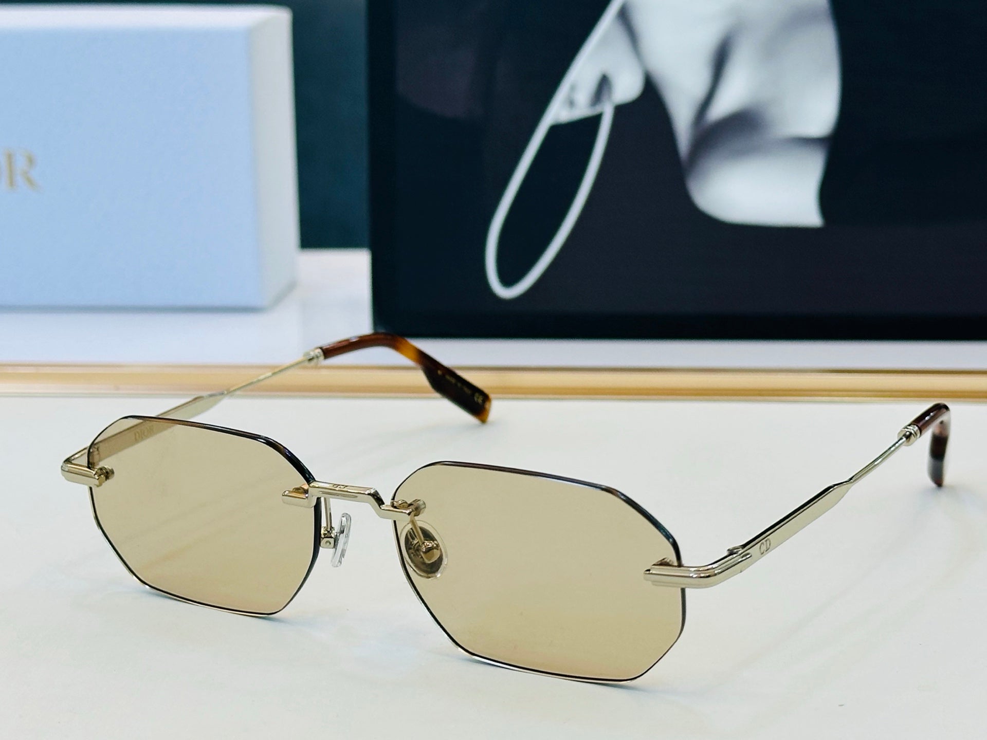 DIOR 26S OVAL FRAME IN ACETATE 403018