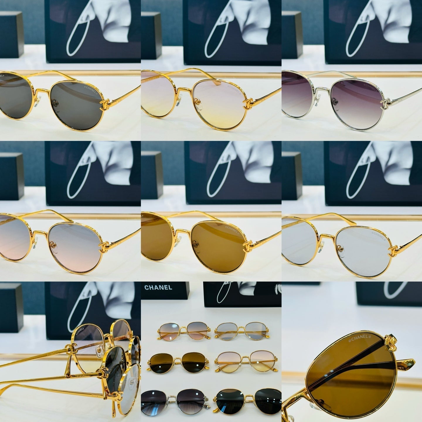 CHANEL 26S ROUND FRAME IN ACETATE 413485