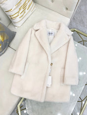 MAX MARA 25S TEDDY SHORT JACKET 078