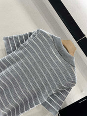 CHANEL SHORT SLEEVE KNIT TOP