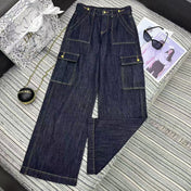 DIOR 26S WIDE-LEG DENIM CARGO PANTS 1377