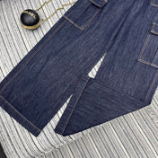DIOR 26S WIDE-LEG DENIM CARGO PANTS 1377