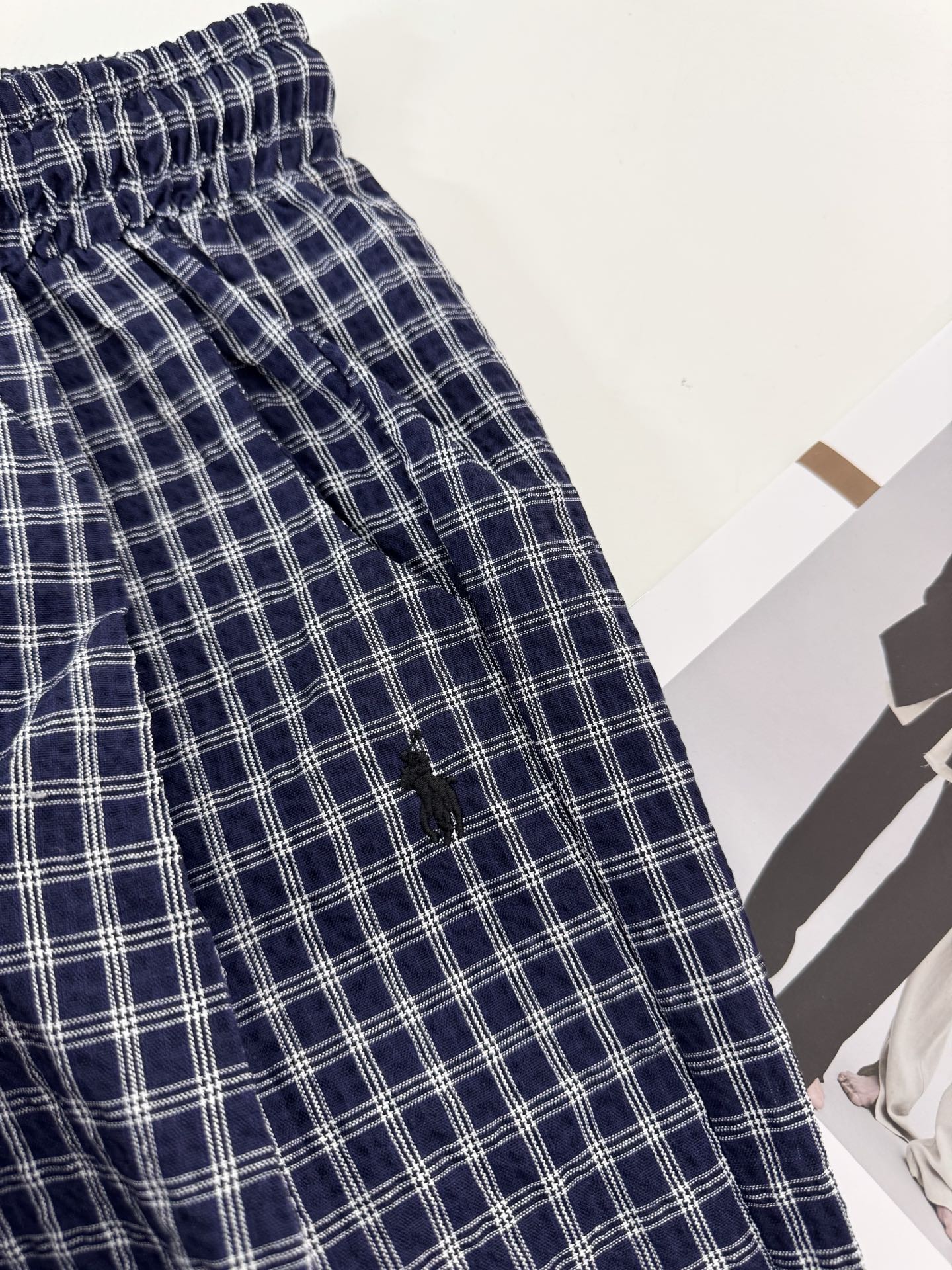 RALPH LAUREN 26S PLAID PANTS 423