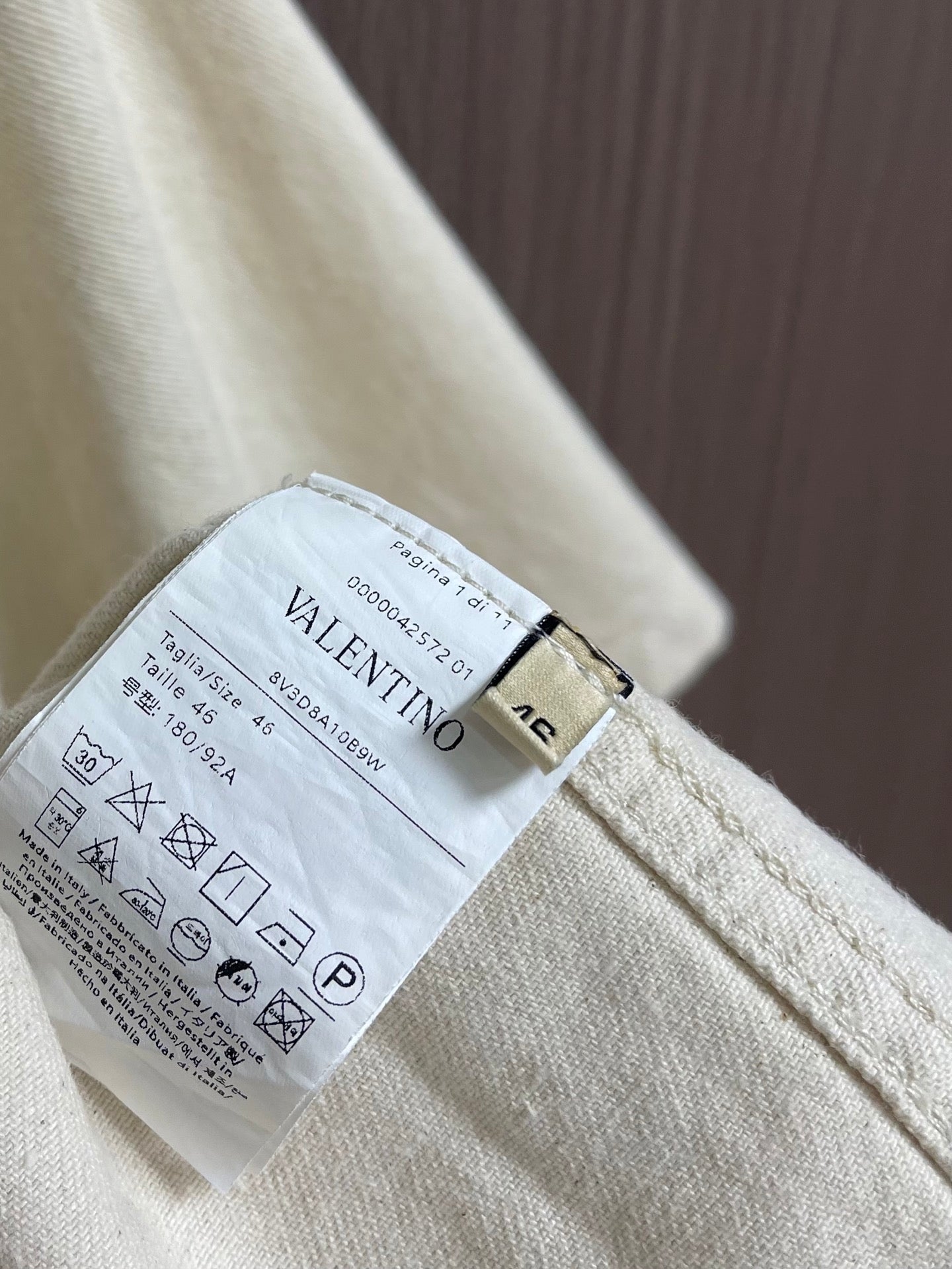 VALENTINO 26S SHORT-SLEEVE POCKET SHIRT 460