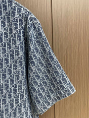 DIOR 26S JACQUARD DENIM SHIRT 1297