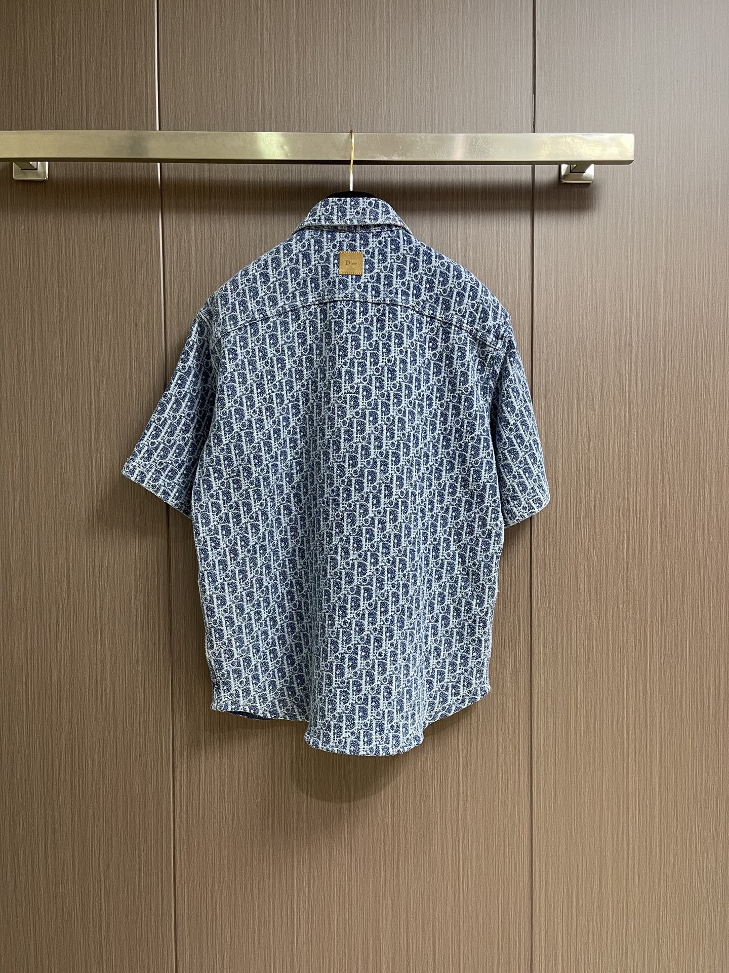 DIOR 26S JACQUARD DENIM SHIRT 1297