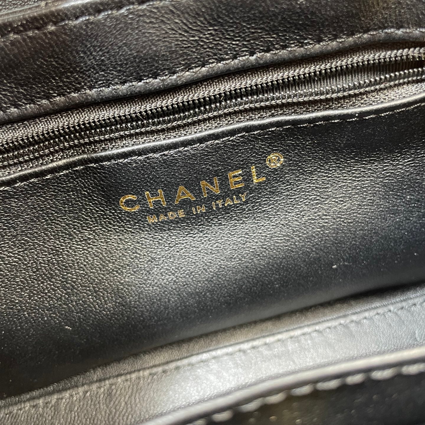 CHANEL 26S MINI KELLY BAG 19 IN BLACK CALFSKIN