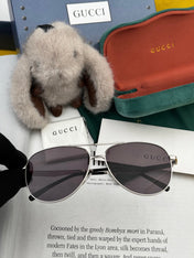AVIATOR FRAME SUNGLASSES G1203 IN METAL