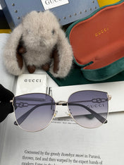 BUTTERFLY FRAME SUNGLASSES G3635 IN METAL