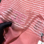 CHANEL 25S SCARF 200 IN CASHMERE VELVET 735756