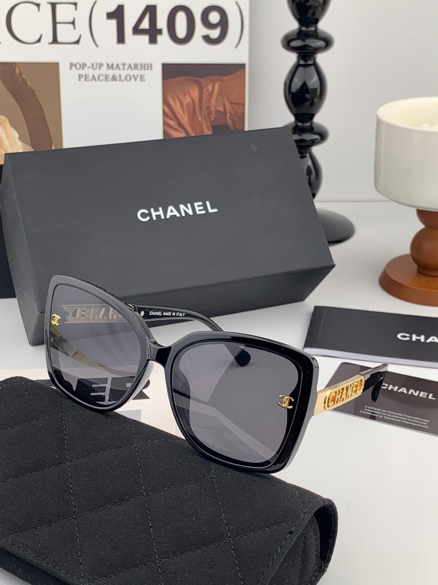 CHANEL 26S SQUARE FRAMES IN ACETATE 400022