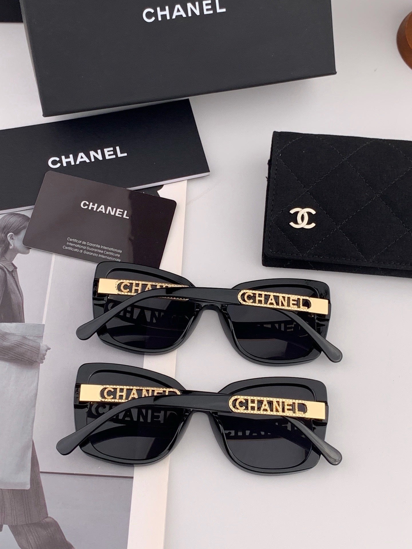 CHANEL 26S SQUARE FRAMES IN ACETATE 400022