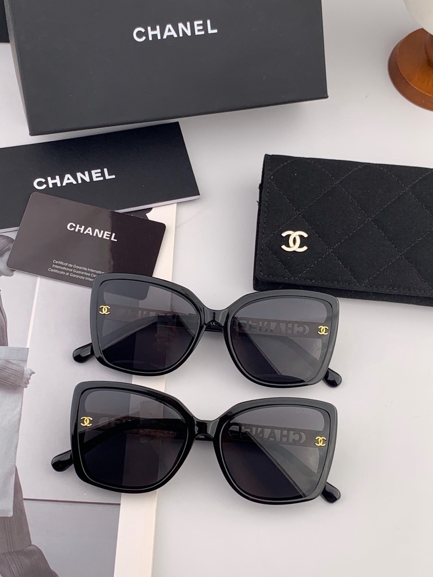 CHANEL 26S SQUARE FRAMES IN ACETATE 400022