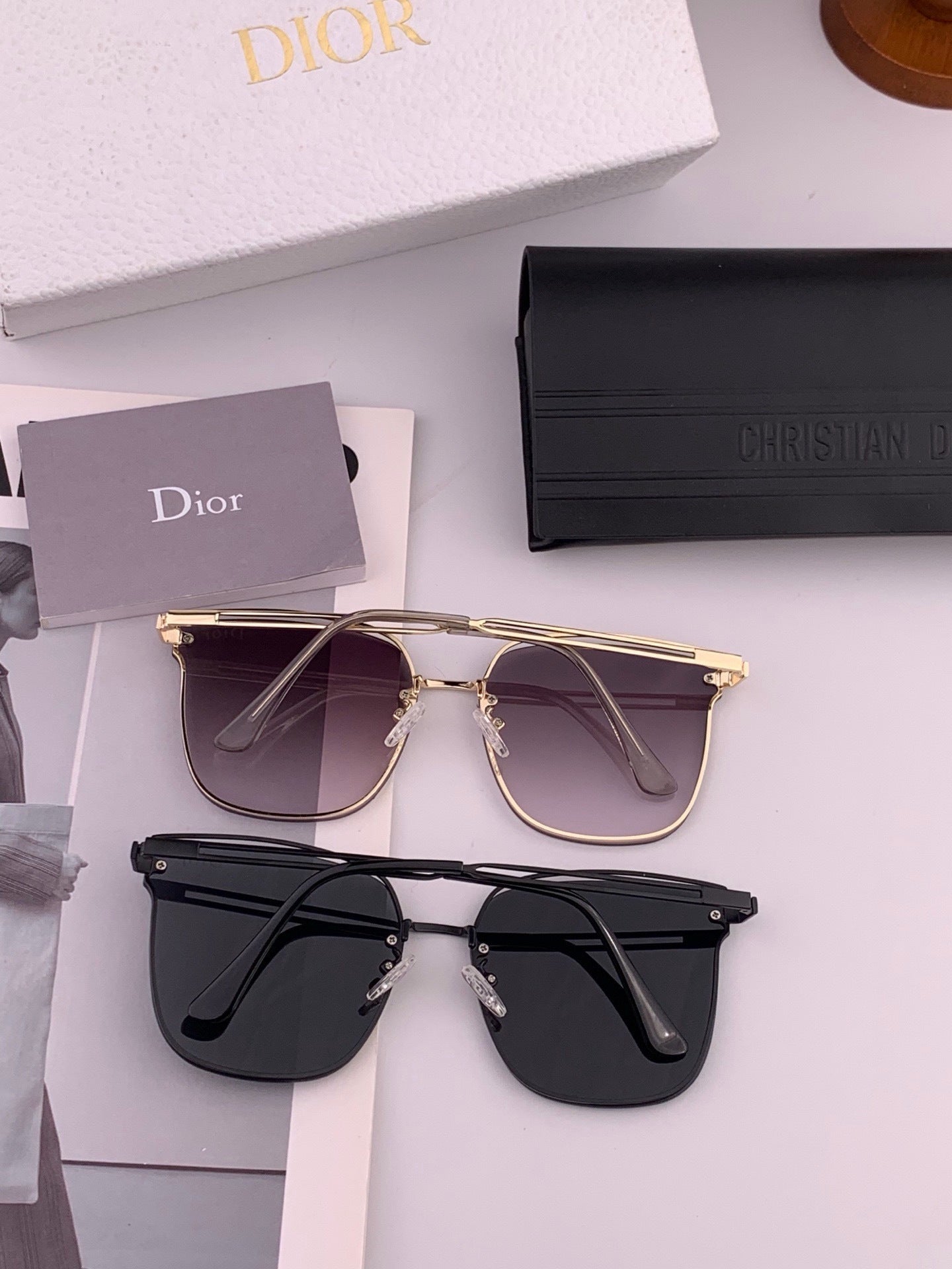 DIOR 26S POLYGONAL FRAME IN ACETATE 403044