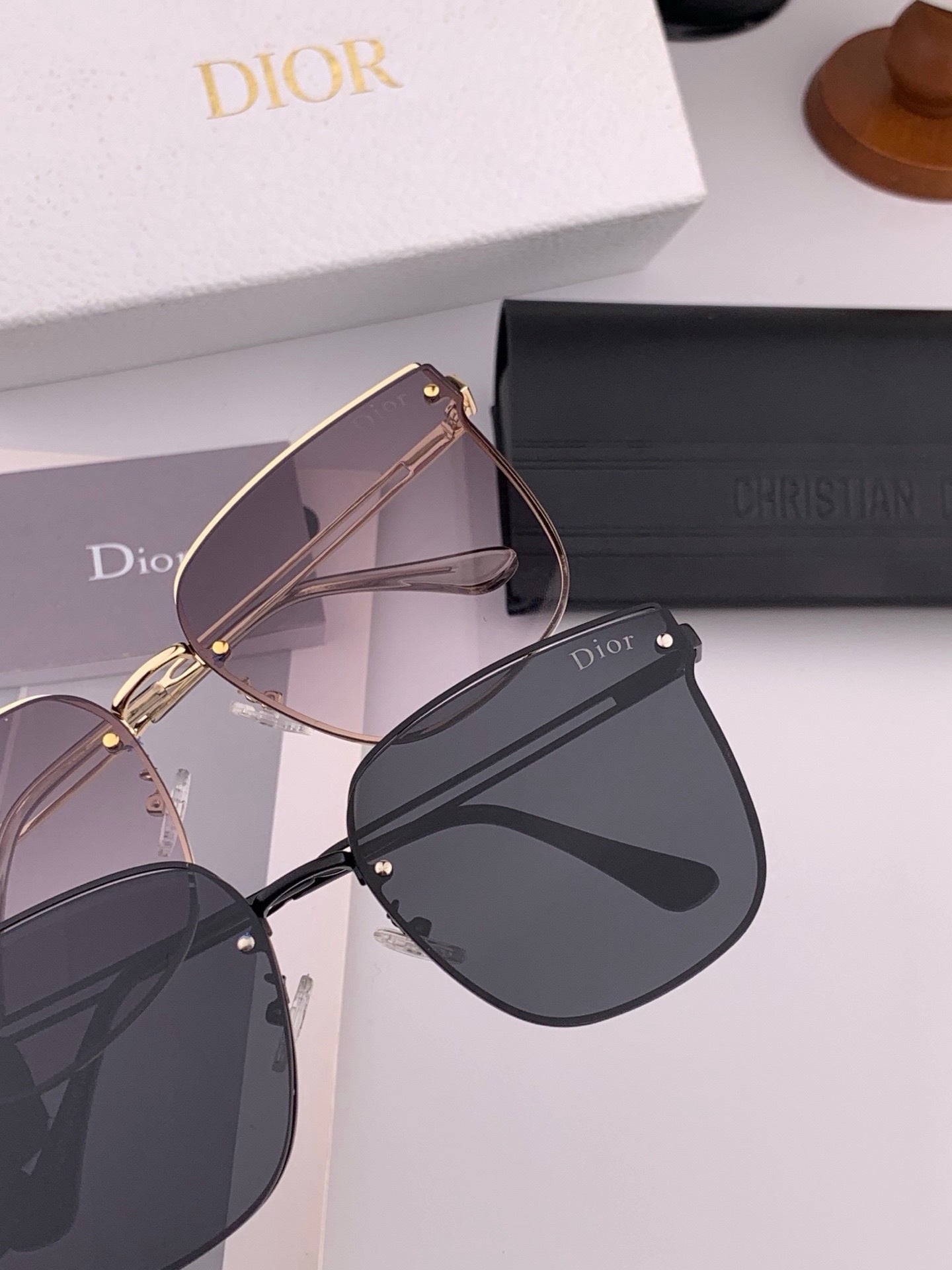 DIOR 26S POLYGONAL FRAME IN ACETATE 403044