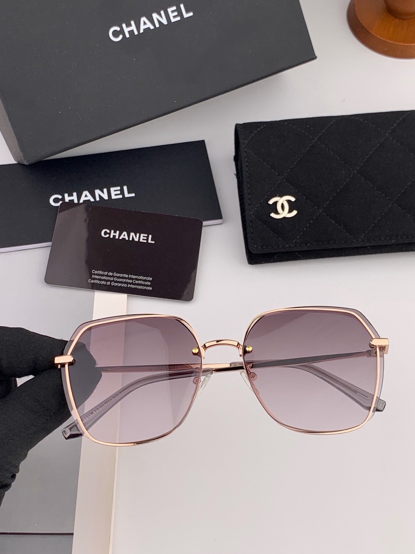 CHANEL 26S SQUARE FRAME IN ACETATE 403048